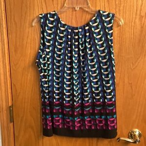 Calvin Klein multicolored sleeveless top